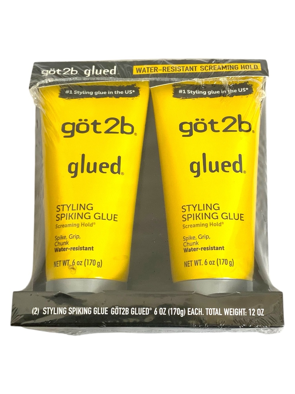 göt2b glued Styling Spiking Glue Duo — Yellow